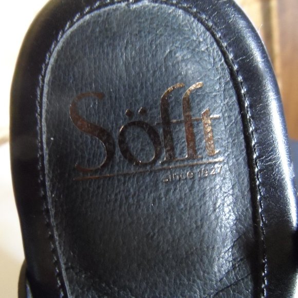 Sofft Black Sandals - Size 8M - Picture 6 of 7